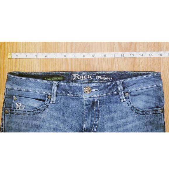 ROCK 47 By Wrangler Cutoff Shorts - Picture 4 of 6